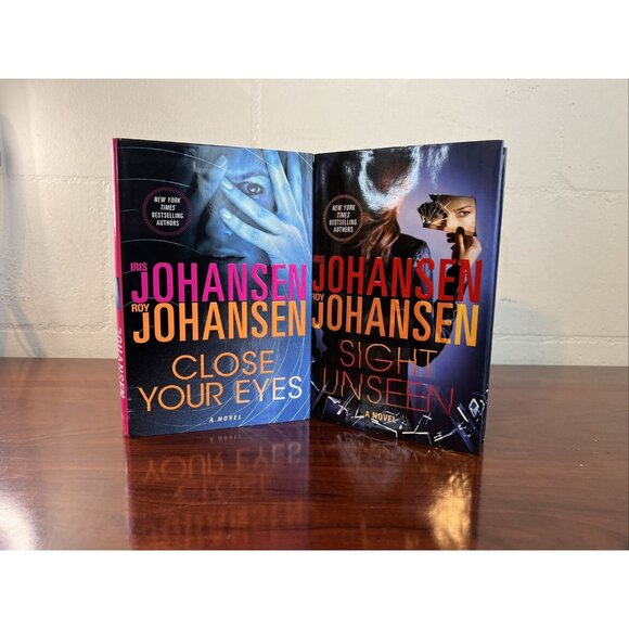 Iris & Roy Johansen Kendra Michaels Series Lot Of 2 Hardcover 1st Edition Books - Picture 1 of 13